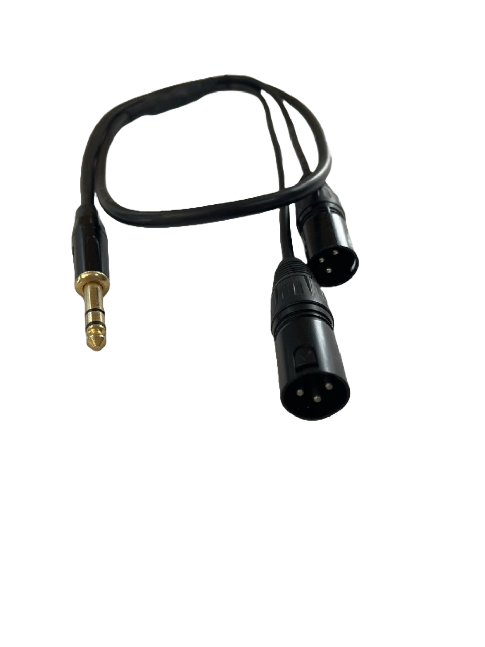 CABLE PLUG 6.3 A XLR 2 MACHOS DE 1 METRO LIFE PBK 2CCIN-1