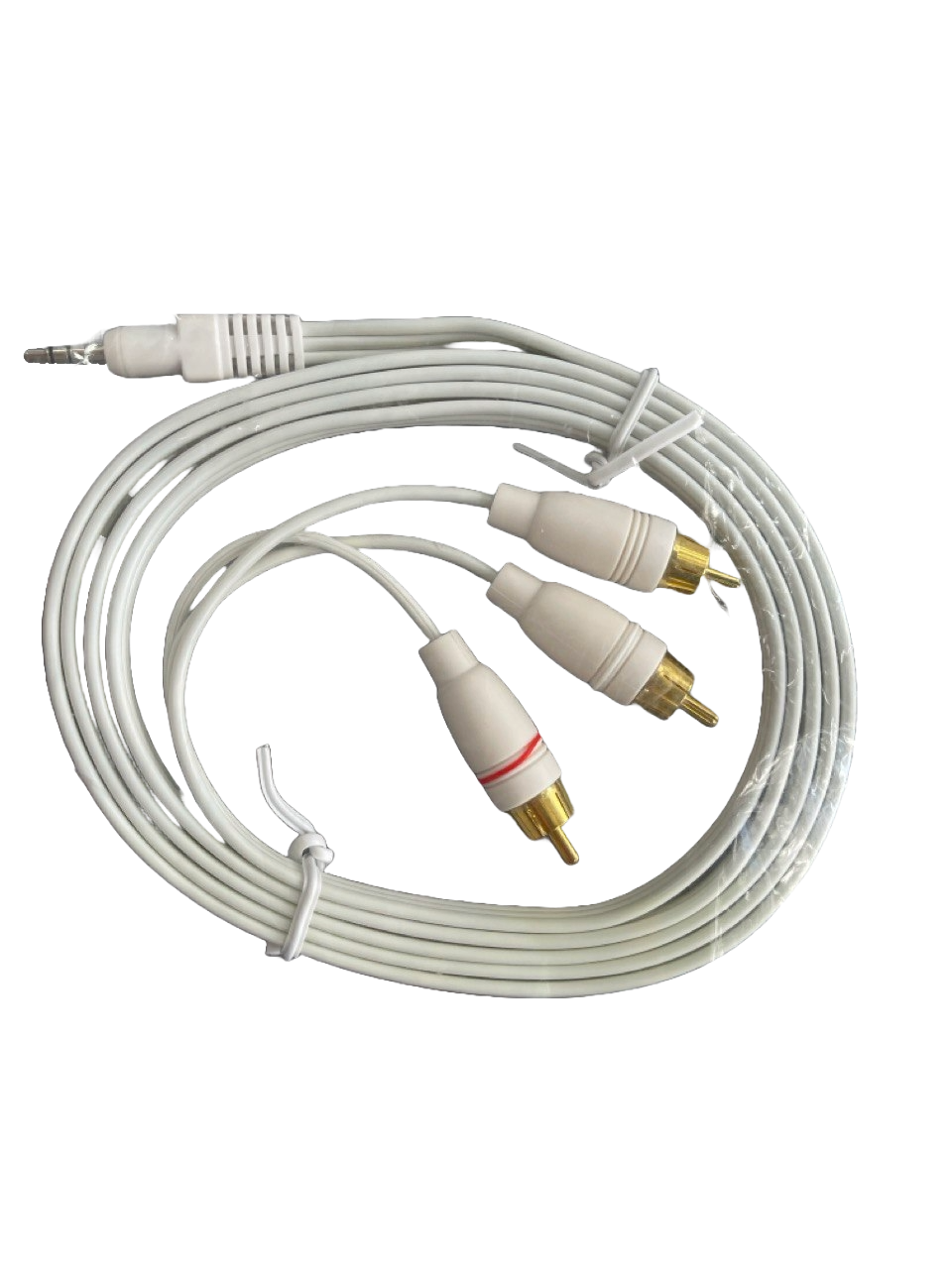 CABLE CON CONECTORES RCA A PLUG 3.5MM PARA AUDIO Y VIDEO MW 42861W