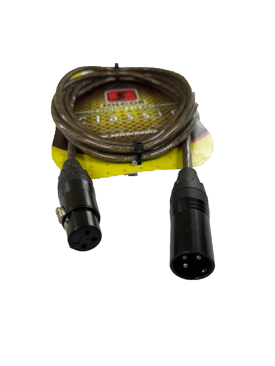CABLE XLR MACHO A XLR HEMBRA DE 3 MTS SOLCOR 5226L3H