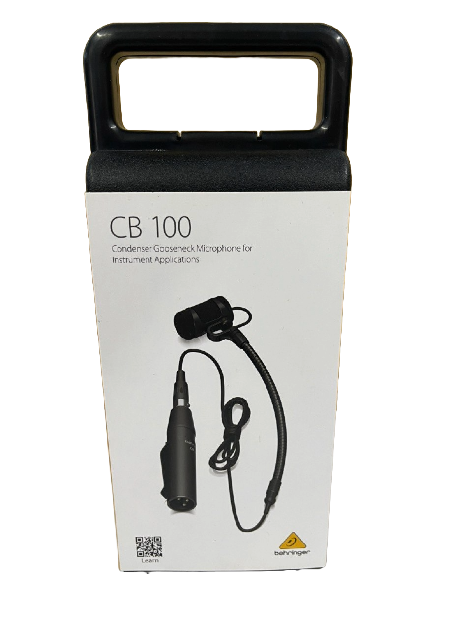 MICROFONO DE INSTRUMENTO DE CONDENSADOR CON CUELLO DE CISNE BEHRINGER CB100