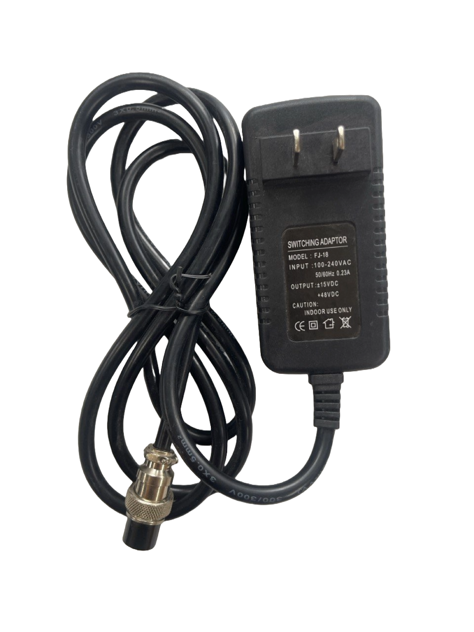 MEZCLADOR ADAPTADOR DE CORRIENTE DE15V 230ma MUSIC SHOP FJ-18