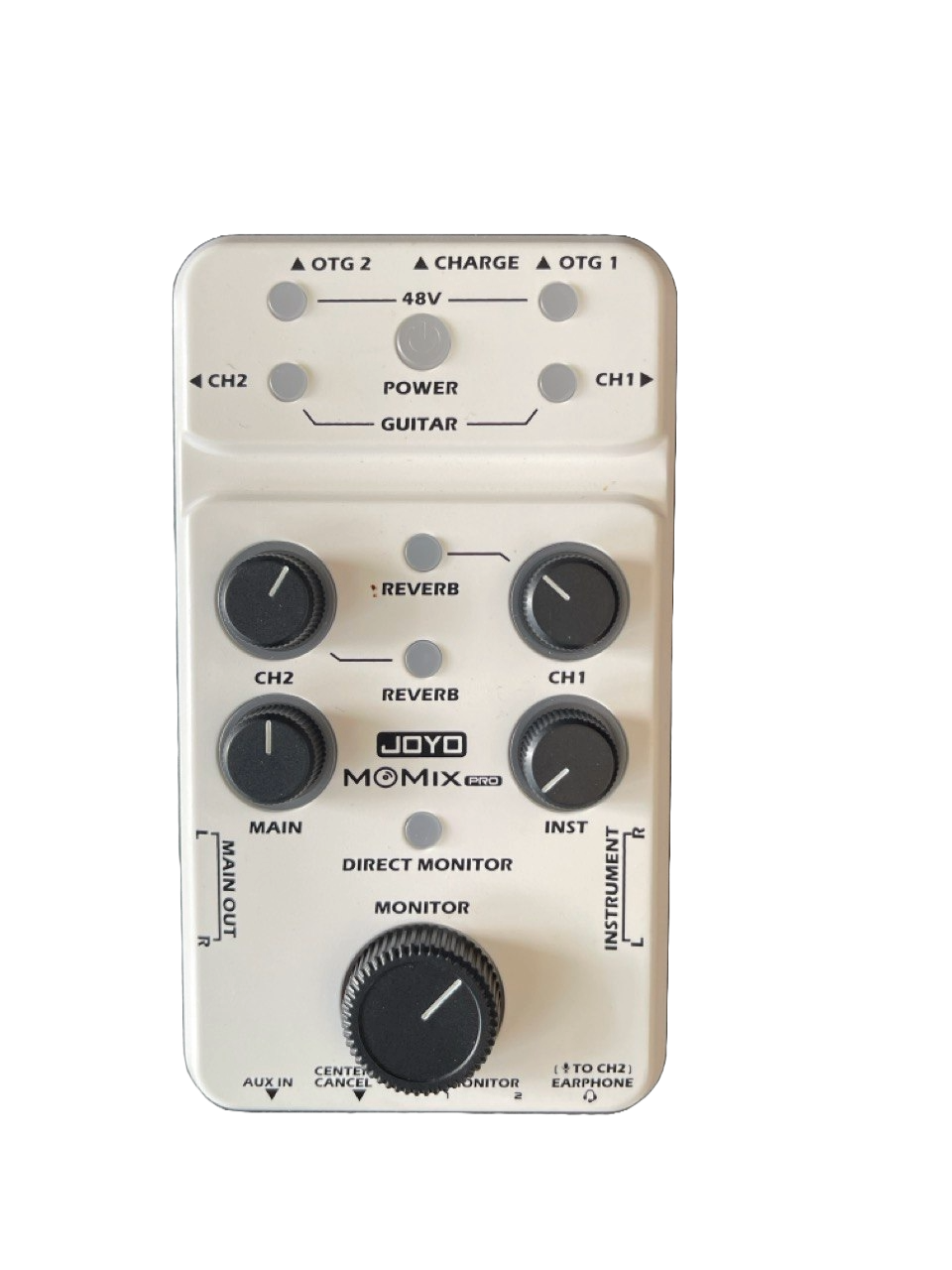 MEZCLADOR DE AUDIO USB, INTERFAZ PARA TRANSMISION Y GRABADO EN VIVO JOYO MOMIXPRO