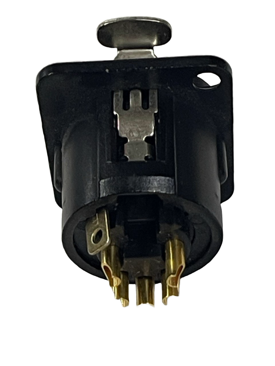 CONECTOR HEMBRA XLR DE 5 POLOS EN ORO NEUTRIK NC5FD-L-B-1