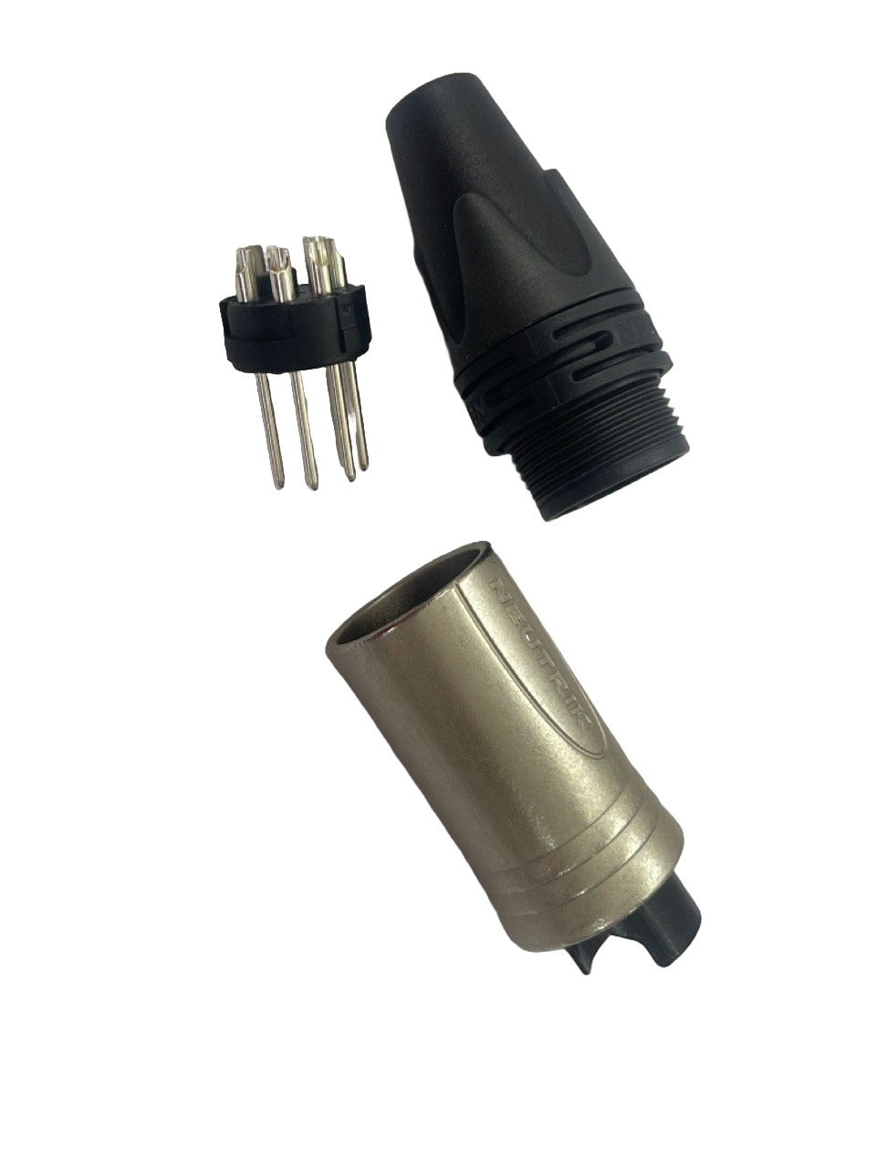 CONECTOR XLR DE 5 PINS MACHO NIQUEL NEUTRIK NC5MXX