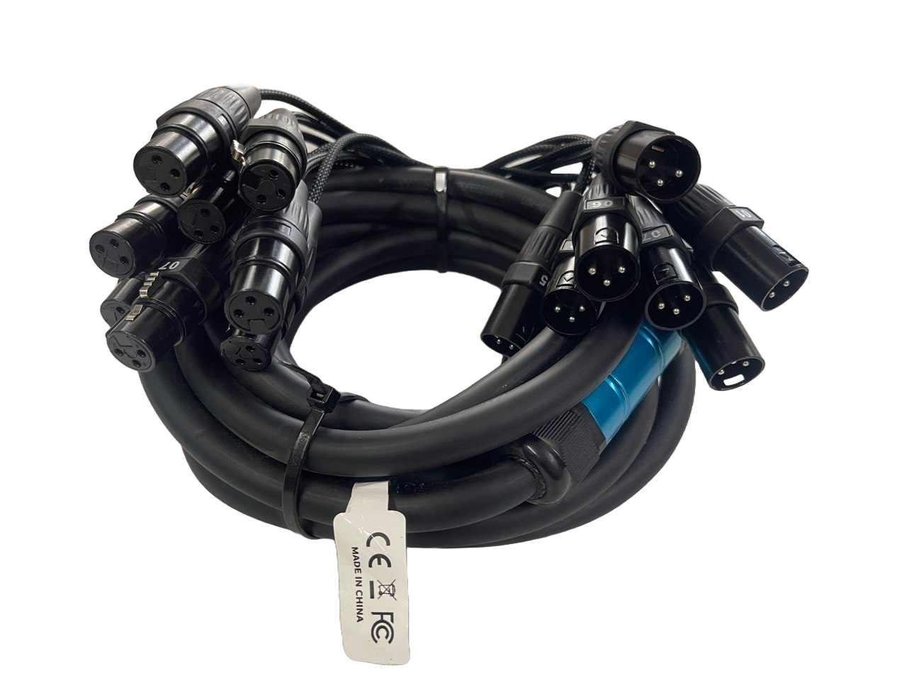 SUB SNAKE DE 8 CANALES XLR A XLR MUSIC SHOP YYTCG