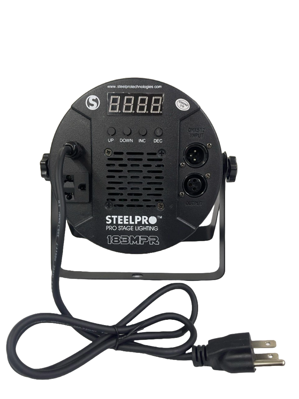 CAÑON DE LUZ LED DE 18X3W RGB STEELPRO 183MPR