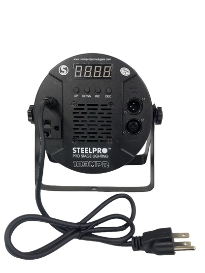 CAÑON DE LUZ LED DE 18X3W RGB STEELPRO 183MPR