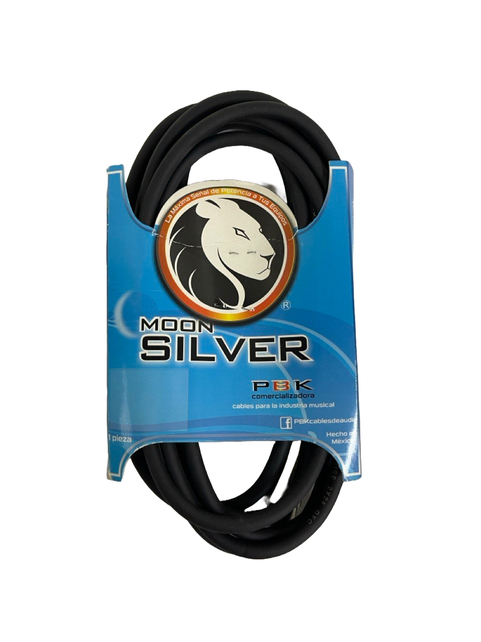 CABLE XLR MACHO A XLR HEMBRA 3 MTS MOON SILVER PBK 1CC-3