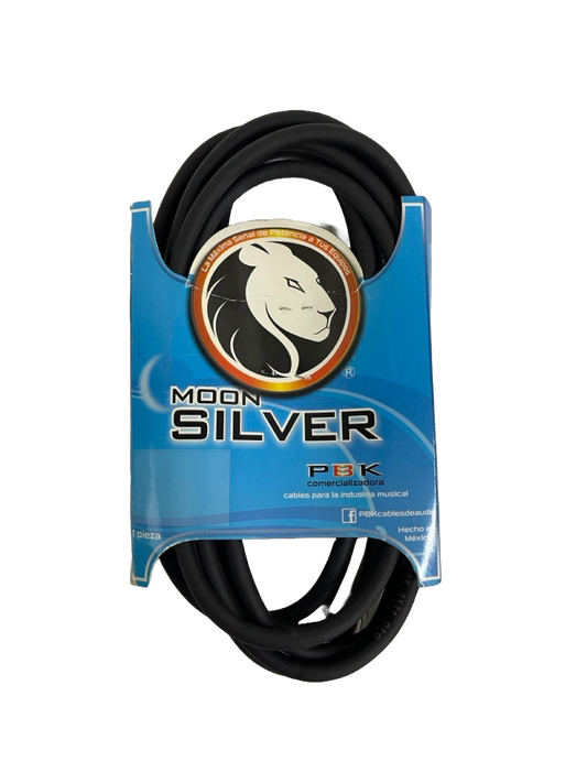 CABLE XLR MACHO A XLR HEMBRA 3 MTS MOON SILVER PBK 1CC-3