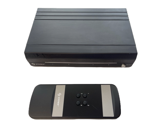 SWITCH ABCD AUDIO Y VIDEO CON CONTROL REMOTO STEREN 200-380