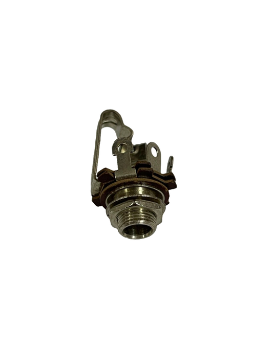 CONECTOR JACK CHASSIS DE 6.3MM MONO STANDARD 1/4 PARA GUITARRAS Y BAJOS MUSIC SHOP 205-502