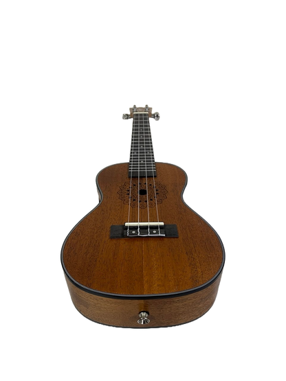 UKELELE DE 23 CON GRABADO DE FLOR EN LA BOCA DANNYUKES 21UFL