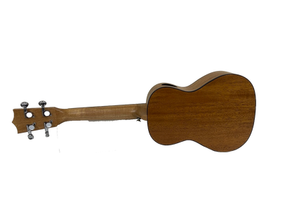 UKELELE DE 23 CON GRABADO DE FLOR EN LA BOCA DANNYUKES 21UFL