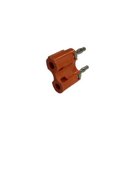 ADAPTADOR 2 JACKS BANANA A 2 PLUG BANANA DE VARIOS COLORES 251-215