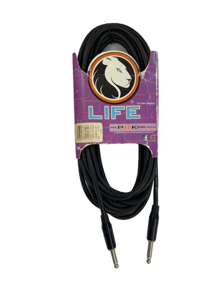 CABLE PLUG A PLIUG 6.3MM DE 6 METROS 2PP-6