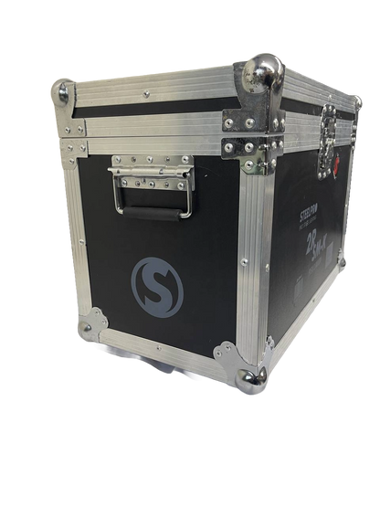 PAR DE CABEZAS MOVILES EFECTO ARCOIRIS STEELPRO 2RSM-K