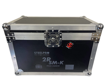 PAR DE CABEZAS MOVILES EFECTO ARCOIRIS STEELPRO 2RSM-K