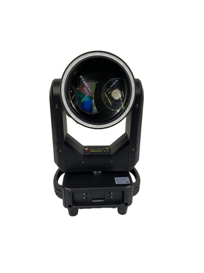 PAR DE CABEZAS MOVILES DESTELLADOR ELECTRONICO SL PRO LIGHTHING RAPTOR HALO 7R 30-LEDRING-7R