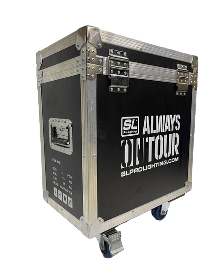 PAR DE CABEZAS MOVILES DESTELLADOR ELECTRONICO SL PRO LIGHTHING RAPTOR HALO 7R 30-LEDRING-7R