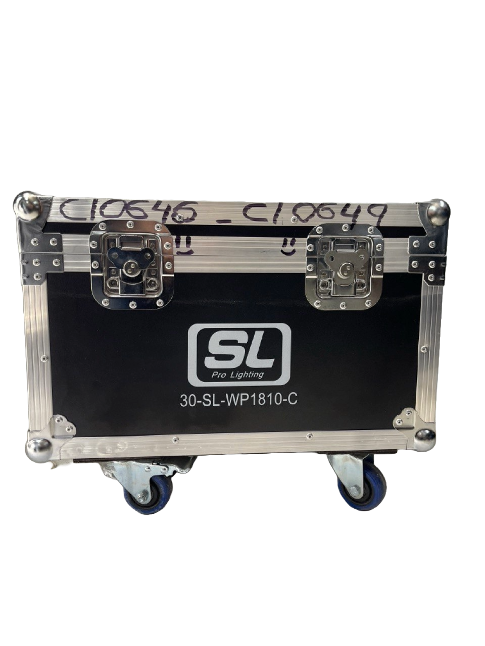 DESTELLADOR ELECTRONICO CASE DE  4 FLAT LED DE INTERPERIE SL PRO LIGHTING 30-SL-WP1810-C