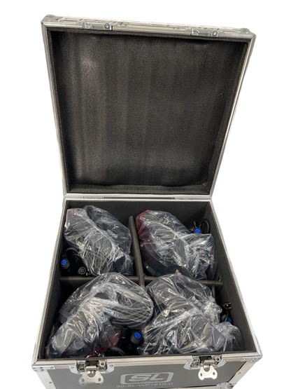 DESTELLADOR ELECTRONICO CASE DE  4 FLAT LED DE INTERPERIE SL PRO LIGHTING 30-SL-WP1810-C