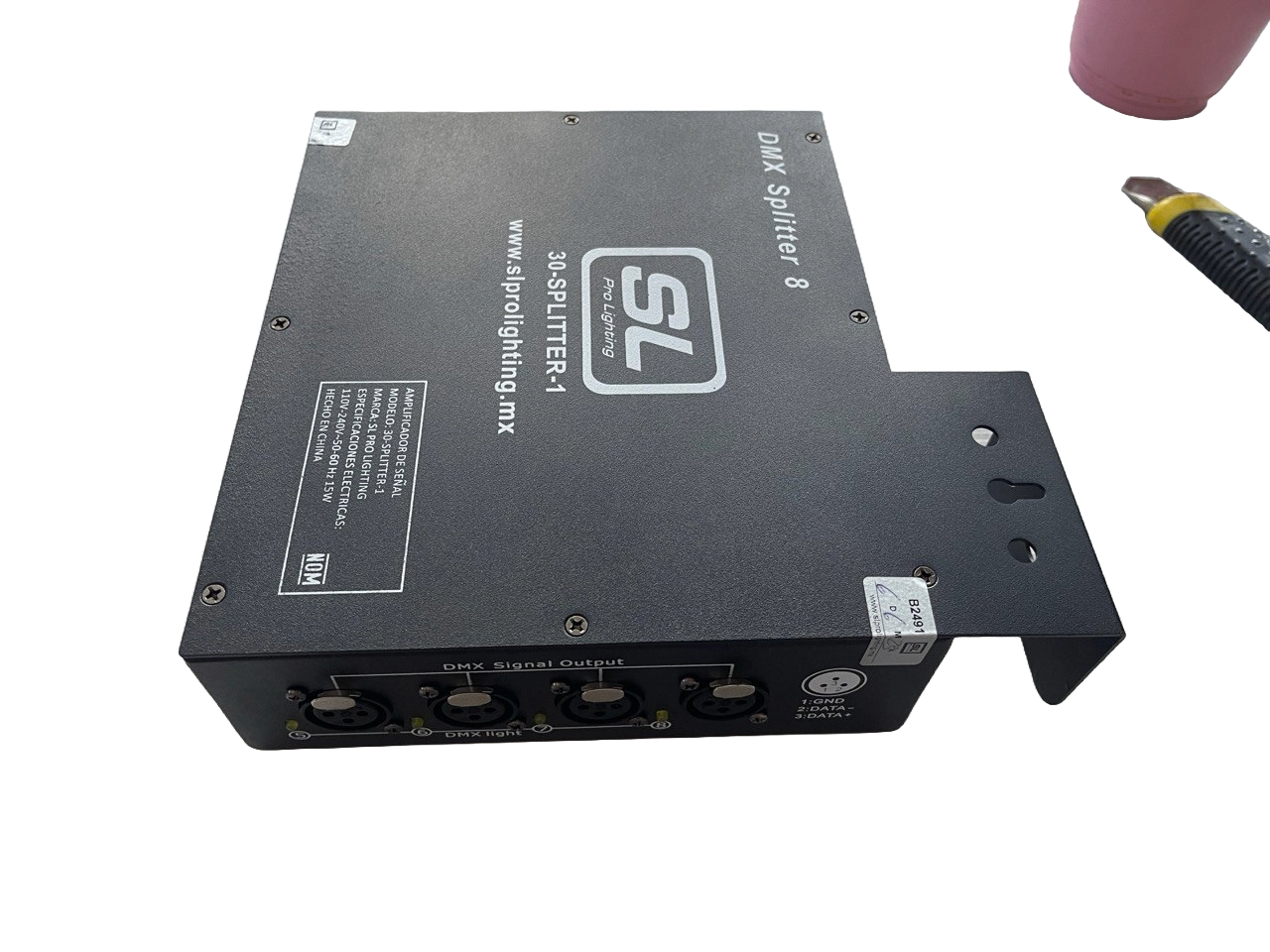 AMPLIFICADOR DE SENAL AC110-240V SL PRO LIGHTING 30-SPLITTER-1