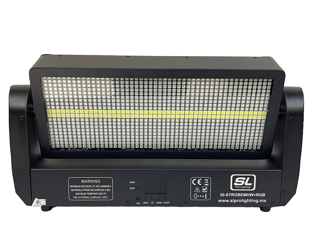 PANEL ESTROBO LED 600W RGB+W SL PRO LIGHTING 30-STROBEMHW+RGB – Music ...