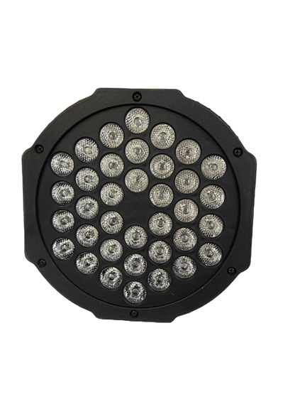 LED MINI FLAT PAR LIGHT 36X3WFULL 3 WATT MUSIC SHOP 3PAR