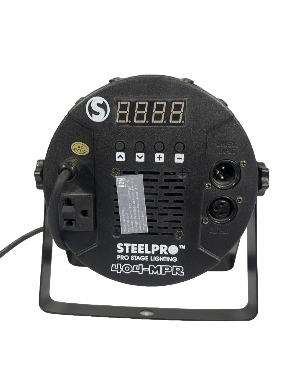 CAÑON LED RGBA 40 X 3.2 WATTS STEEL PRO 404-MPR