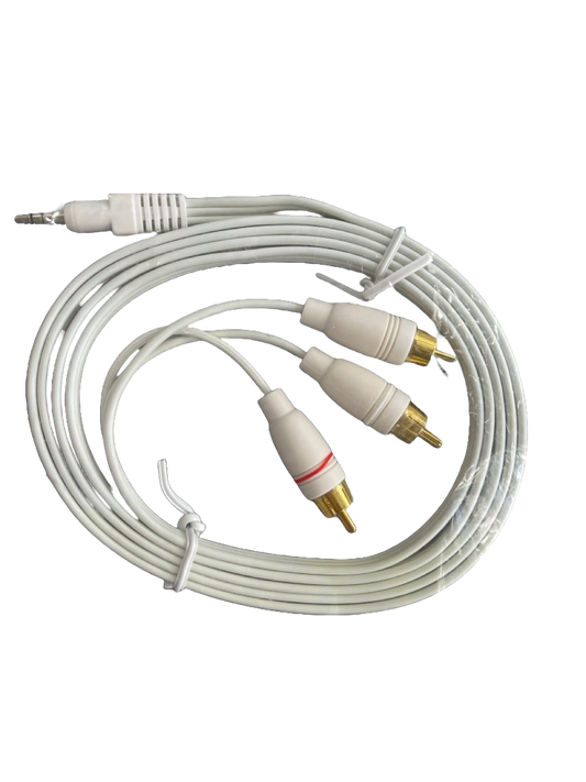 CABLE CON CONECTORES RCA A PLUG 3.5MM PARA AUDIO Y VIDEO MW 42861W