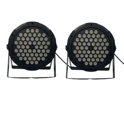 CANON LED PAR LIGHT 54X3W RGB+A STEELPRO 543-PAR