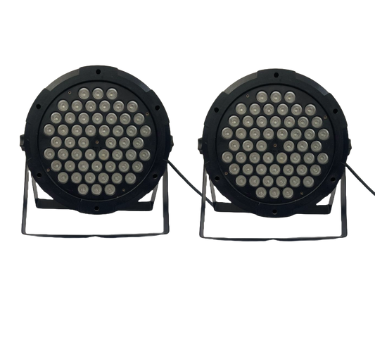 CANON LED PAR LIGHT 54X3W RGB+A STEELPRO 543-PAR