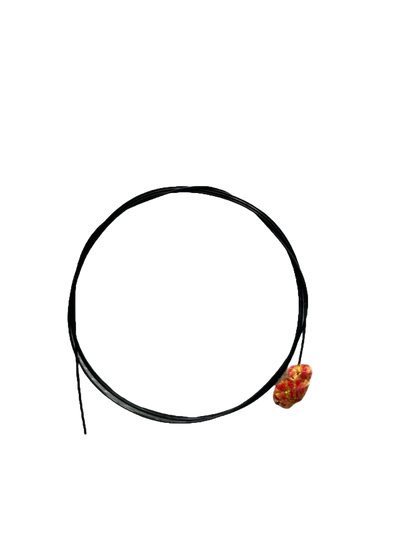 CUERDA PARA GUITARRA 2DA DE NYLON NEGRA CON BORLA SELENE 7539