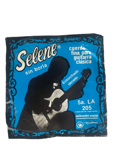 CUERDA PARA GUITARRA 5TA ENTORCHADO DORADO SIN BORLA SELENE 7542