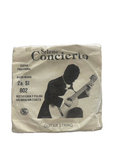 CUERDA PARA GUITARRA 2DA NYLON STRING S/BORLA SELENE CONCIERTO 7546