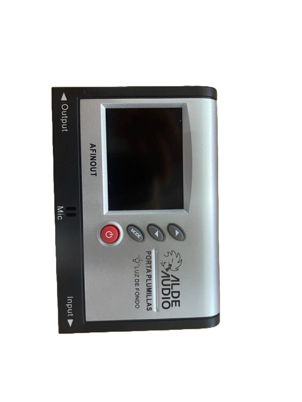 AFINADOR DIGITAL PARA GUITARRA Y BAJO ALDE AUDIO AFINOUT