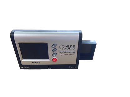 AFINADOR DIGITAL PARA GUITARRA Y BAJO ALDE AUDIO AFINOUT