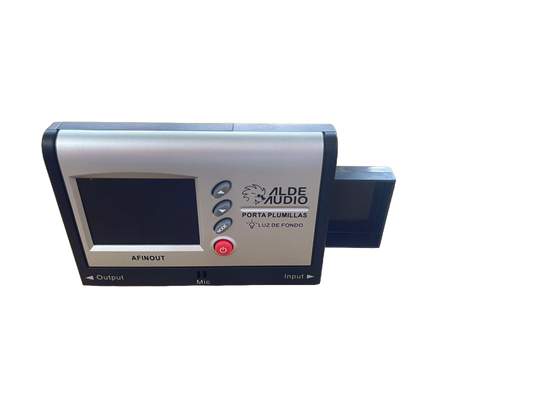 AFINADOR DIGITAL PARA GUITARRA Y BAJO ALDE AUDIO AFINOUT