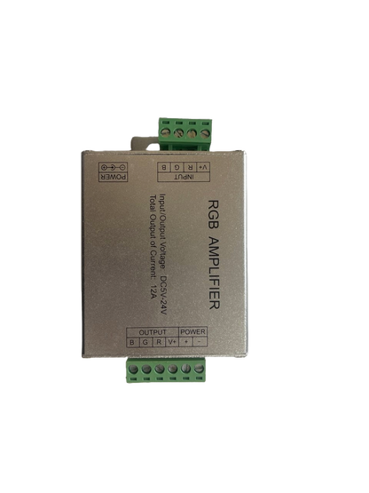 AMPLIFICADOR LED 5-24V 12A MUSIC SHOP AMPRGB