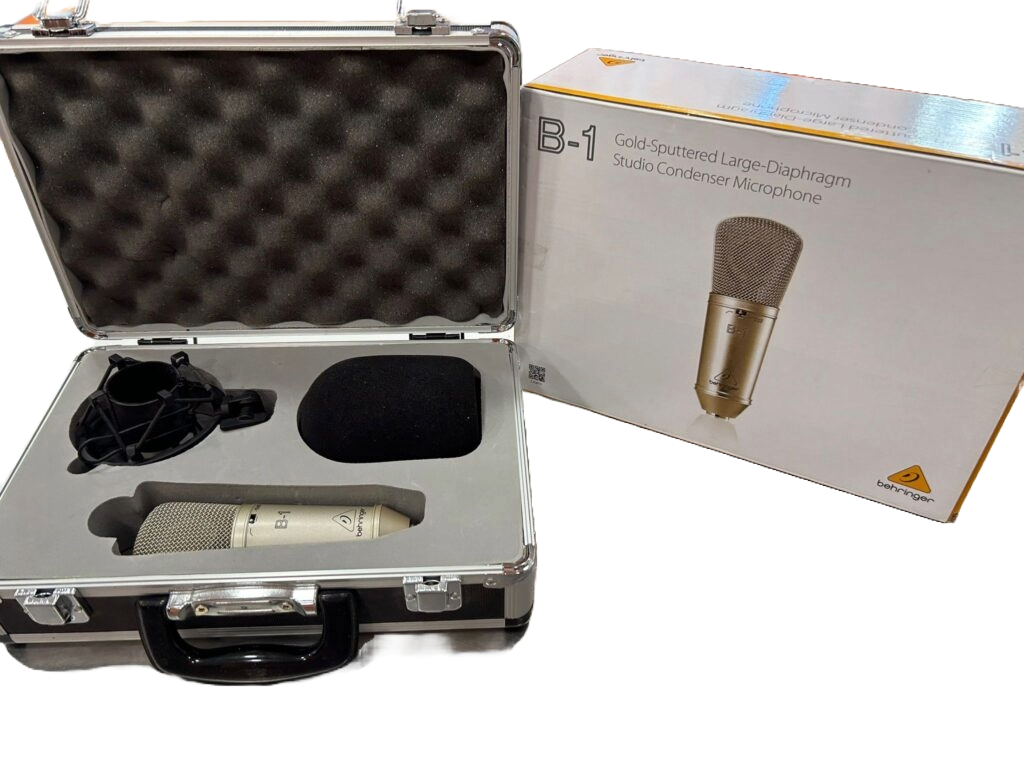 MICROFONO DE CONDENSADOR PARA ESTUDIO BEHRINGER B-1