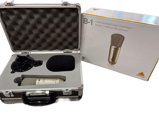 MICROFONO DE CONDENSADOR PARA ESTUDIO BEHRINGER B-1