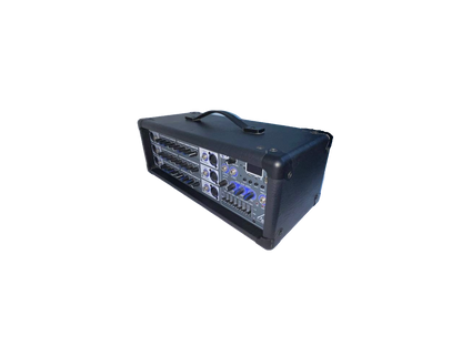 CONSOLA AMPLIFICADA PARA MICROFONOS DE 6 CANALES DE 400W BACKSTAGE 6M4 BS6M4USB