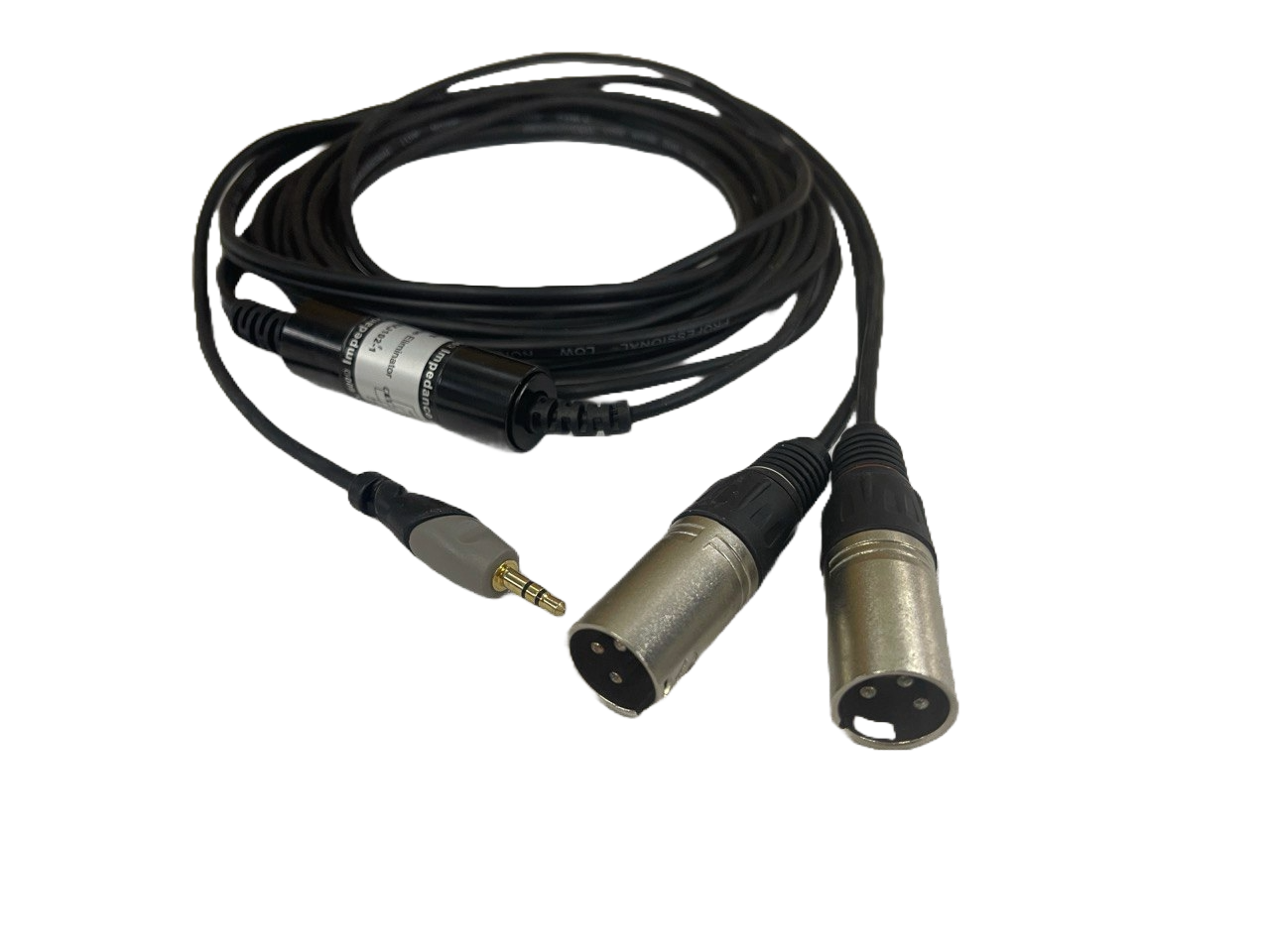 CABLE 3.5MM 2X2 XLR MACHO 6M SOUNDKING BXJ102-1
