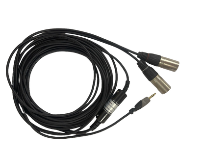 CABLE 3.5MM 2X2 XLR MACHO 6M SOUNDKING BXJ102-1