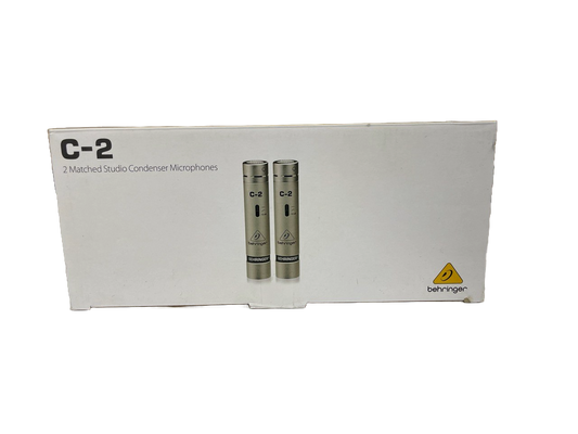 MICROFONO CON CONDENSADOR BEHRINGER C-2