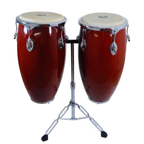 CONGAS COLOR VINO DE 11 3/4" Y 12 1/2" LM DRUMS CG-1228 11*12 WR