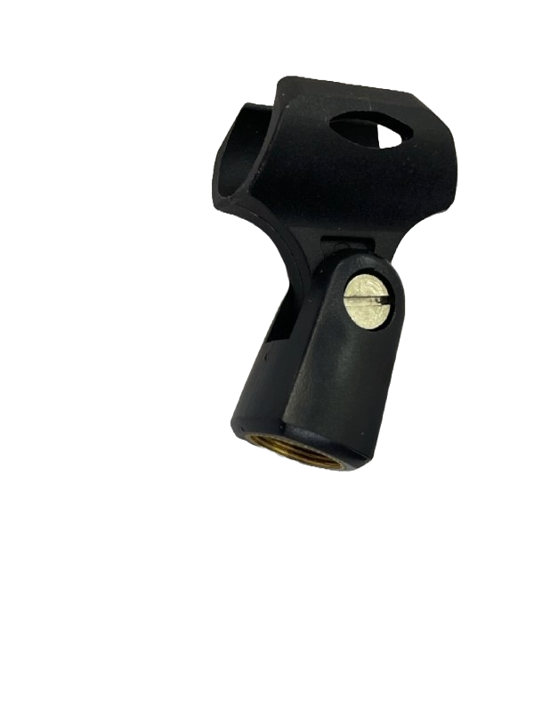 CLIP PARA MICROFONO DE PLASTICO 30MM MUSIC SHOP CLIPMIC