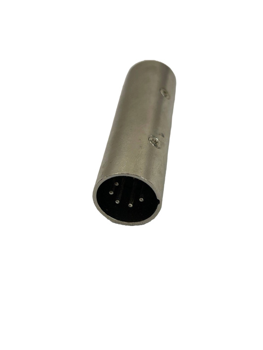 CONVERTIDOR XLR MACHO DE 3 PIN A 5 PIN MUSIC SHOP CX2