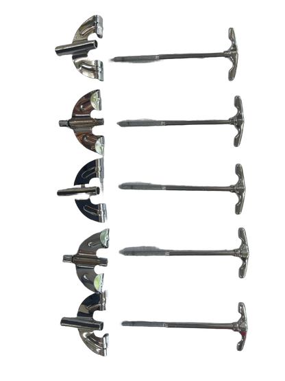 PAQUETE DE GARRAS CON TORNILLO PARA BOMBO PEACE DA-32