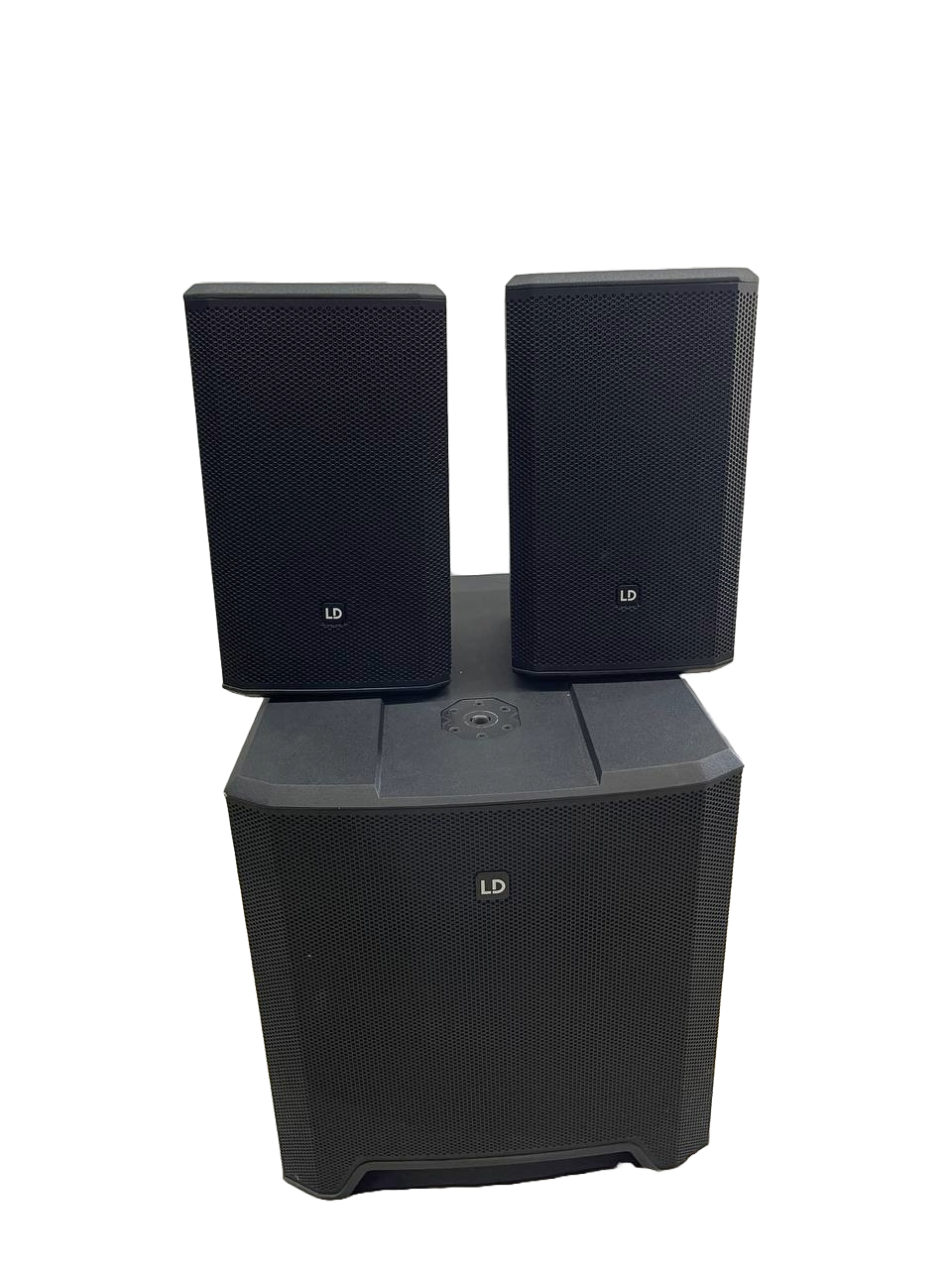 SISTEMA DE AUDIO CON SOPORTE GRAVITY Y CABLES LD SYSTEMS DAVE18G4X